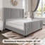 Grand lit plateforme tapissier Tole-886844799-886844770