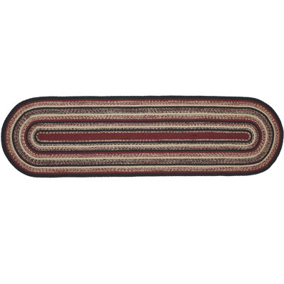 Batichon Hand Braided Striped Indoor Rug