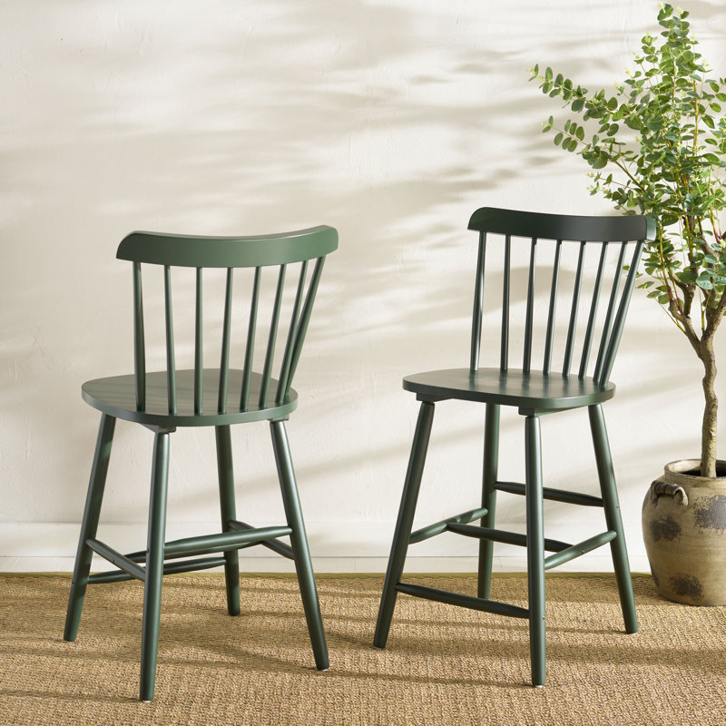 Tabouret Cerian, Tabouret de comptoir (siège d’une hauteur de 24, Vert jardin