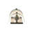 Jadora Steel Flush Mounted Sconce