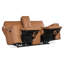 Miles Zero Gravity PWR Console Loveseat w/PWR Headrest