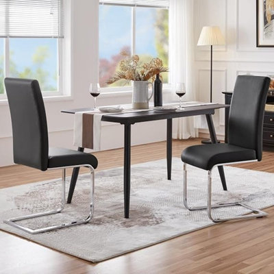Parsons Chair in Black