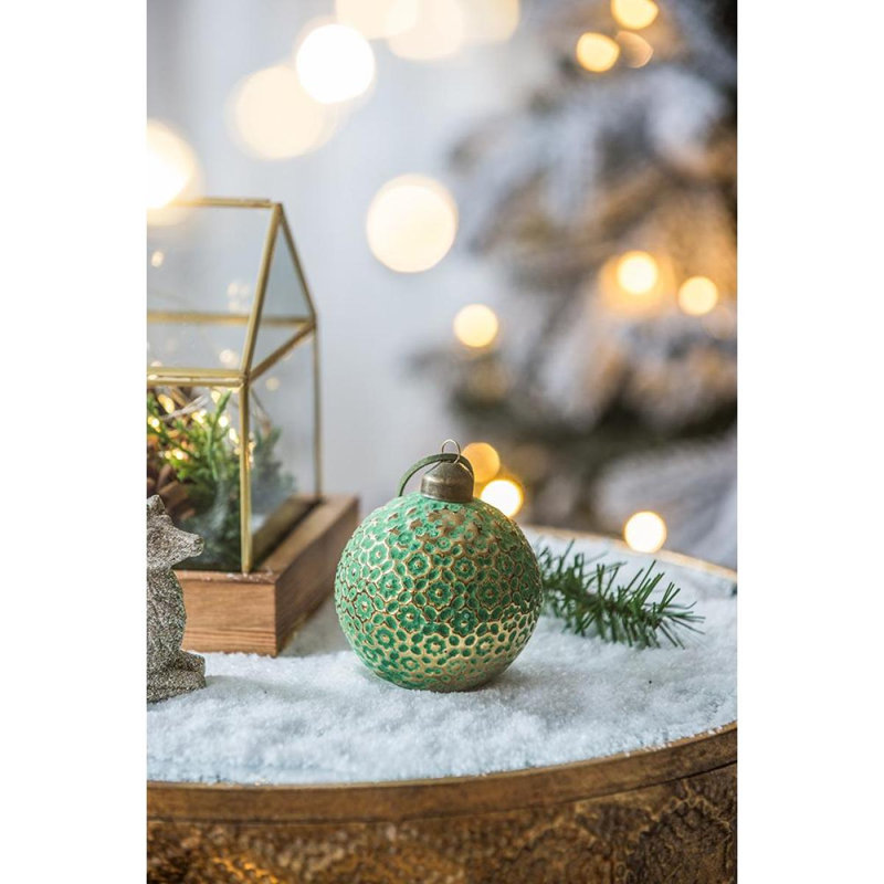 D3 "boules de Noël, boules de Noël suspendues en verre pour décorations de fêtes, lot de 12