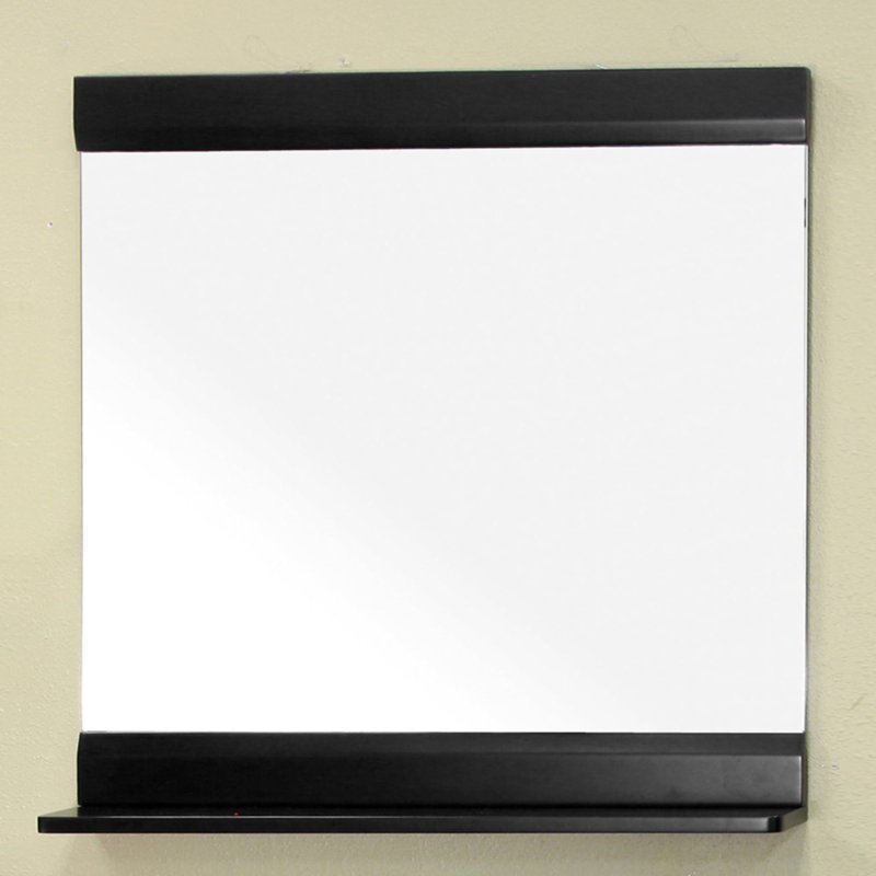 Toledo Rectangle Wall Mirror with Shelves
