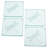 Ballintoy Glass Square 4 Piece Coaster Set