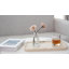 Plateau rectangulaire en marbre naturel Guein, Travertino Romano