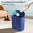 Automatic Motion Sensor Bathroom Trash Can with Lid-115709090-115709097