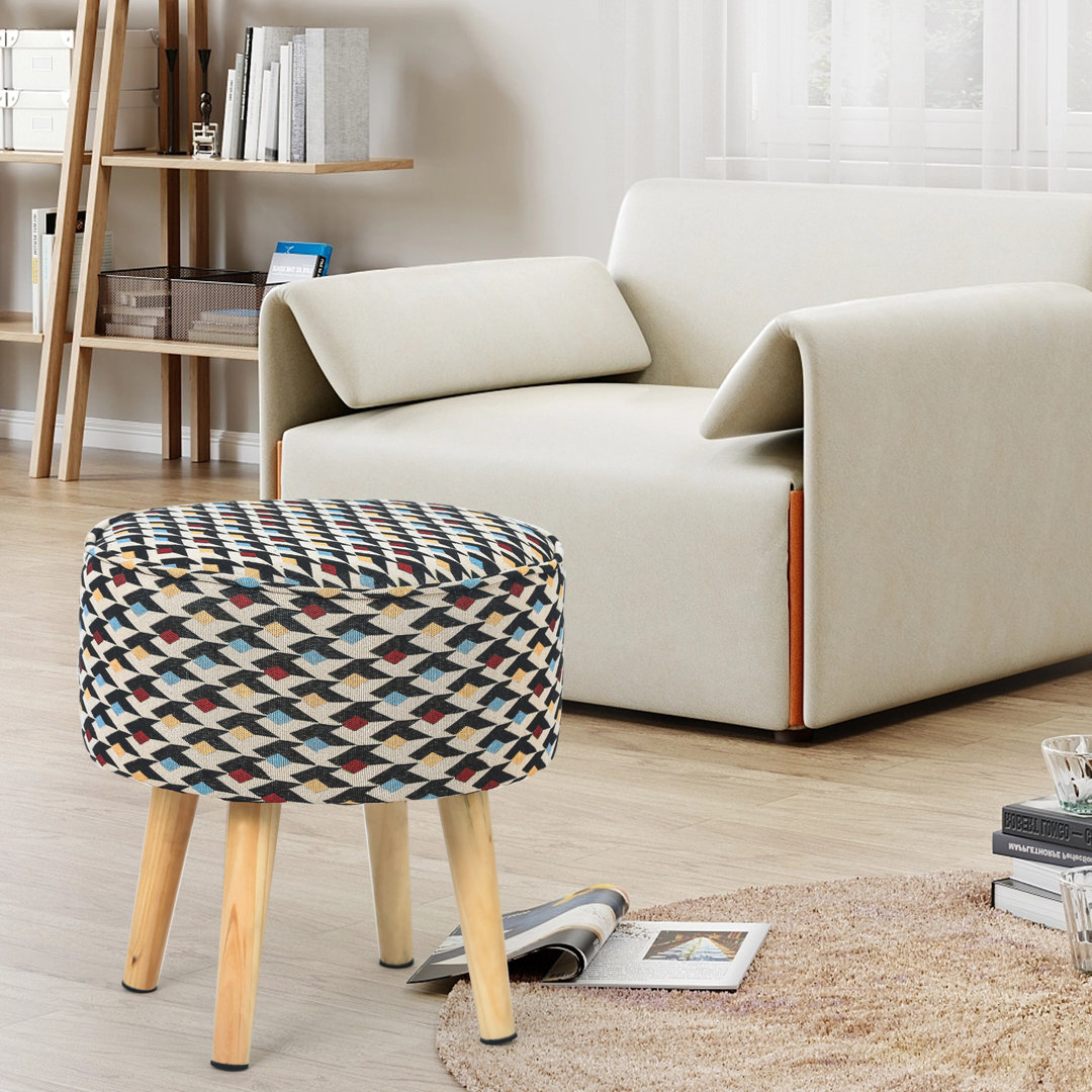 Shifrah Upholstered Ottoman Foundry Select