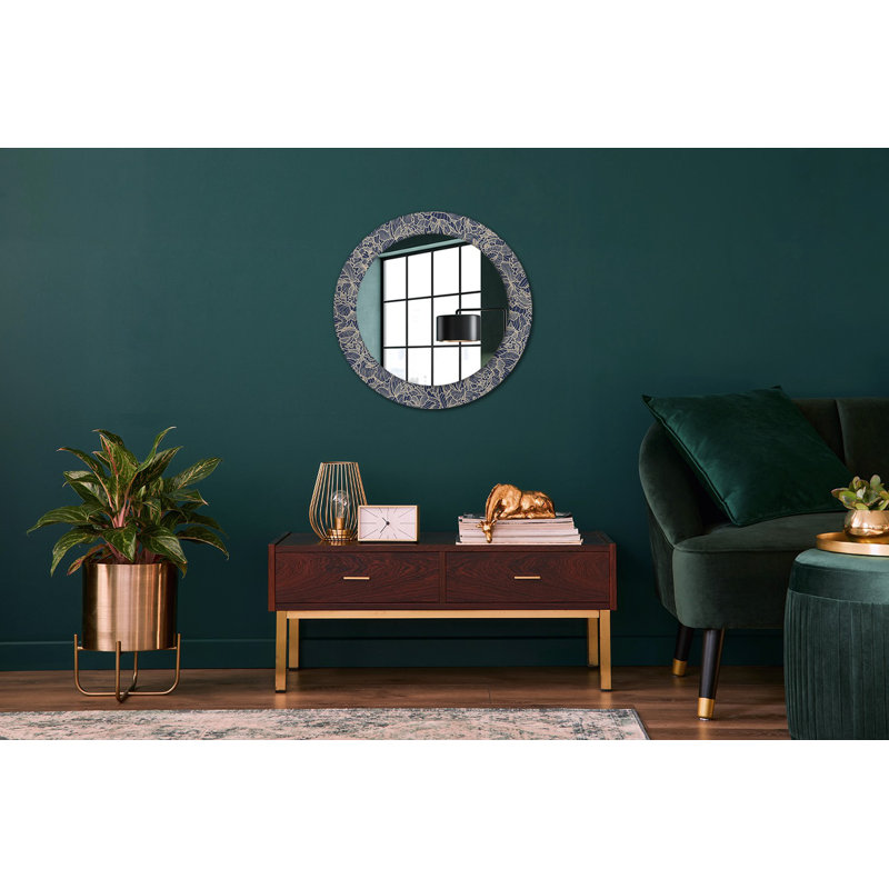 Huldar Glass Flat Wall Mirror