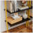 Lift Top Coffee Table With Hidden Storage, Metal Frame, Ideal For Living Room Organization And Modern Decor