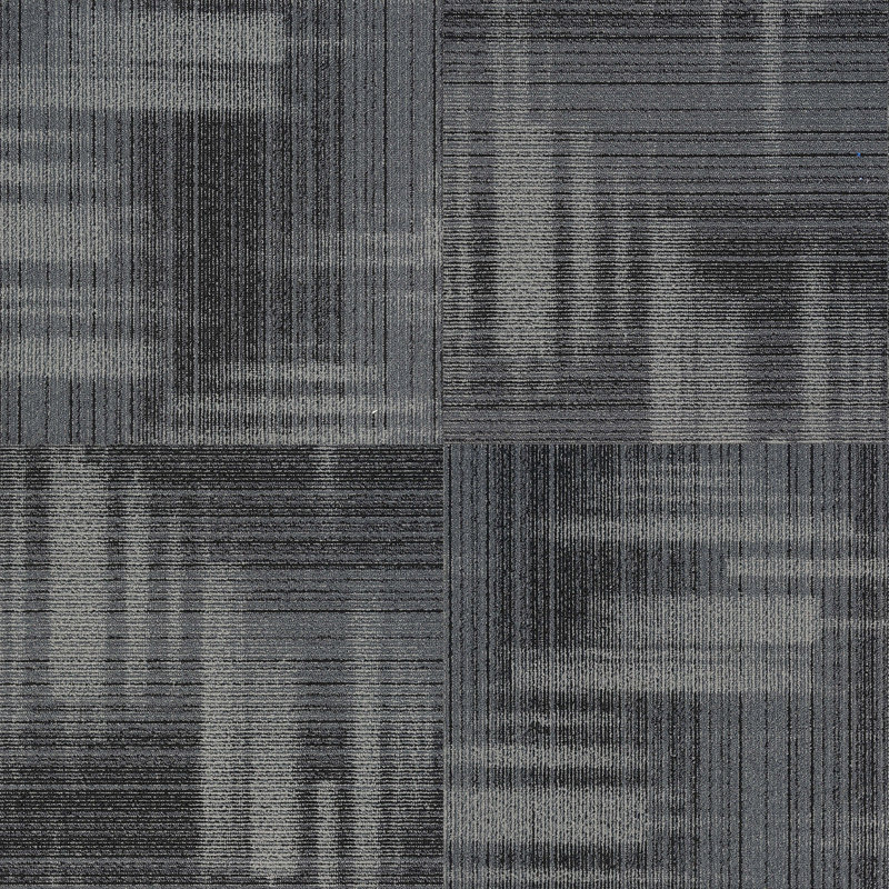 Dalle de tapis à niveaux multiples 19,7 po x 19,7 po, Terre
