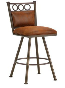 Tabouret de bar pivotant & Waterson