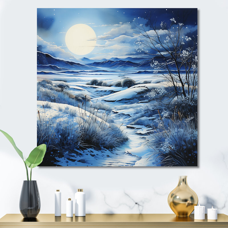 Desert Whispering Sands Pointillism - Landscapes Canvas Prints, H 36 po x l 36 po x P 1,5 po, Toile tendue