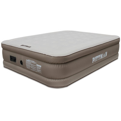 Pittman Outdoors PPI-XTREME20 Xtreme Series Fabric 20″ Air Mattress with Built-in Air Pump by Pittman Outdoors