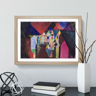 XX-A-1271X Municipal Jewel by Paul Klee - Picture Frame Painting