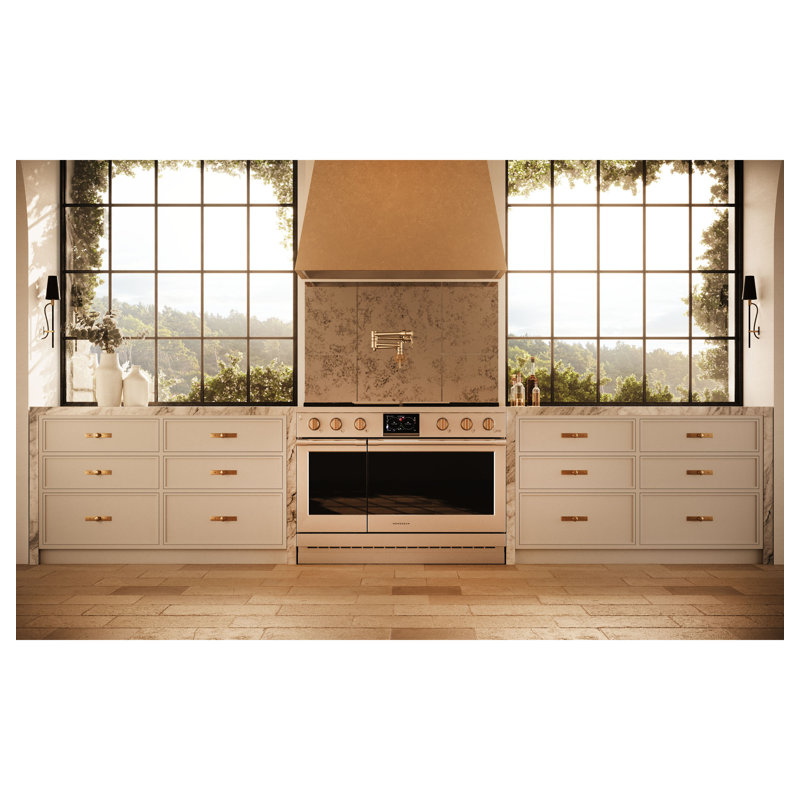 Monogram 53" Custom Brass Designer Collection Hood