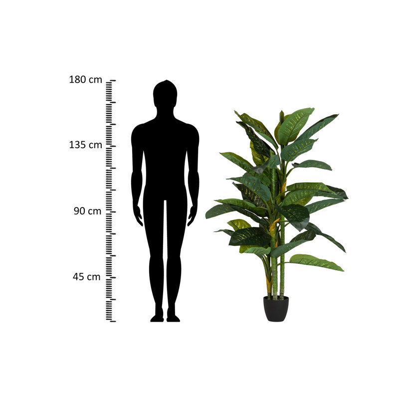 160cm Faux Banana Leaf Plant in Pot