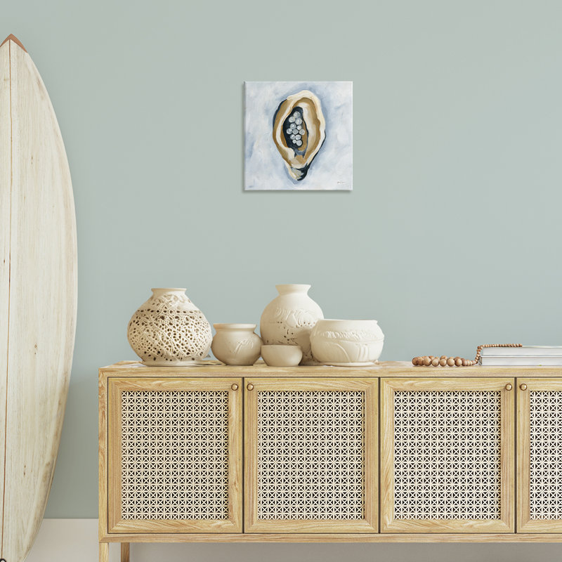 Art mural sur toile World is Your Oyster par Yvette St. Amant, H 17 po x l 17 po