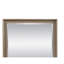 Miroir, aucun assemblage requis, finition gris verger