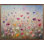 Fleurs fantaisistes encadrées sur bois par Gina Kelly