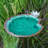Lilypad Birdbath with Stake