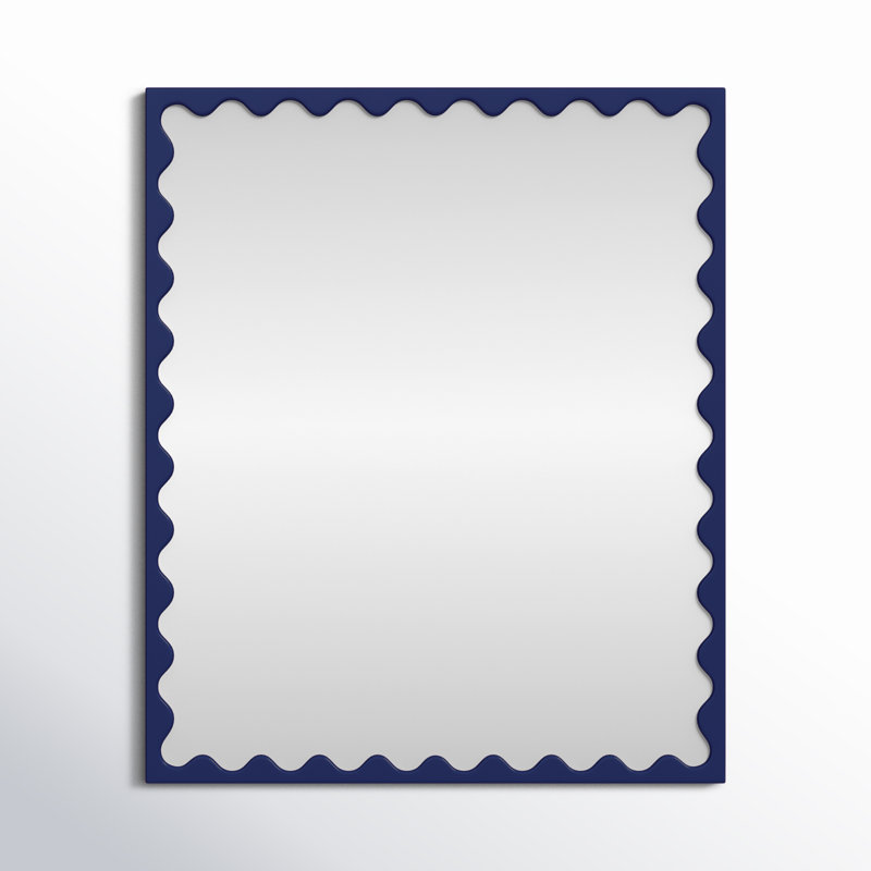 Ailee Rectangle Mirror, Navy