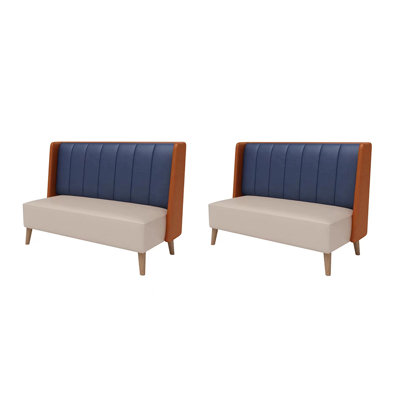 Faux Leather Upholstered Bench
