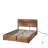 Tryston 3-pieces Rustic & Farmhouse Full Bedroom Set, Brown-118138202-118138204