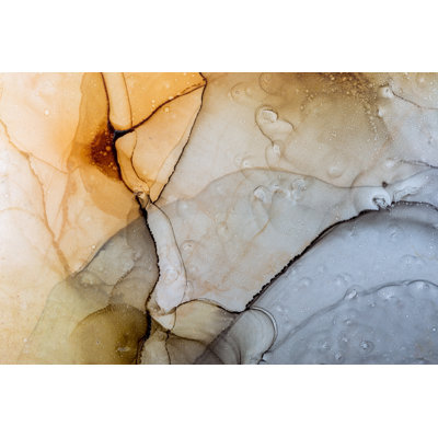 Planetary Surface - Wrapped Canvas Painting