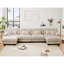 Canapé modulaire Free Combination, canapé en U pour le salon, canapé 4 places avec 2 repose-pieds, chenille-595190780