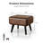 Rozella 3-Piece Solid Wood Coffee Table Set-2068508542