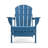 Foldable HDPE Adirondack Chair – Premium Weather-Resistant Patio Seating for All Seasons-449530662