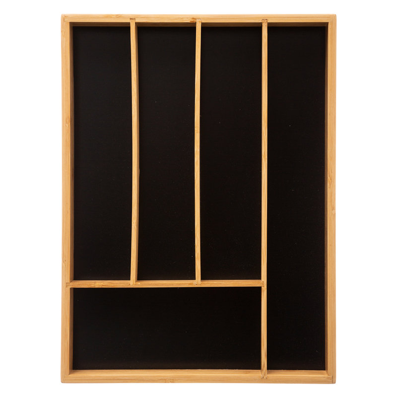 Cutlery Tray Bamboo 5 Compartment