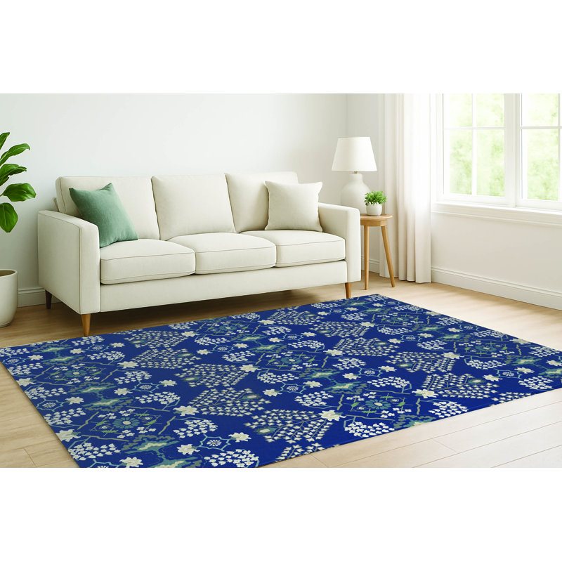 Tilly Low Pile Decorative Indoor Area Rug, Rectangle 4' x 6'