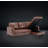 Bromwyn 72.4'' Faux Leather Sofa & Chaise-422274051