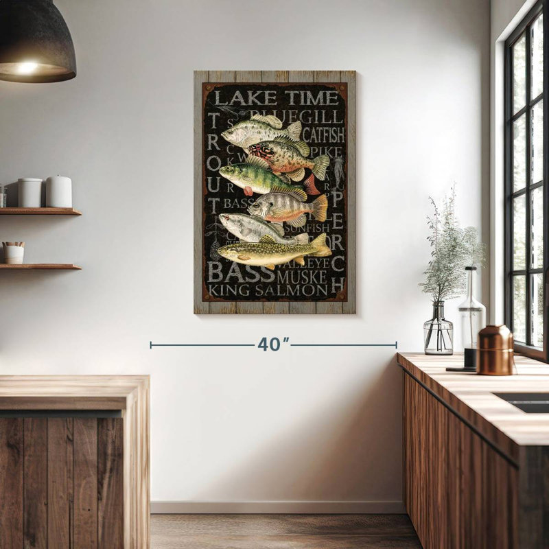 Brampt Wilderness Lodge V, 39" H x 26" W
