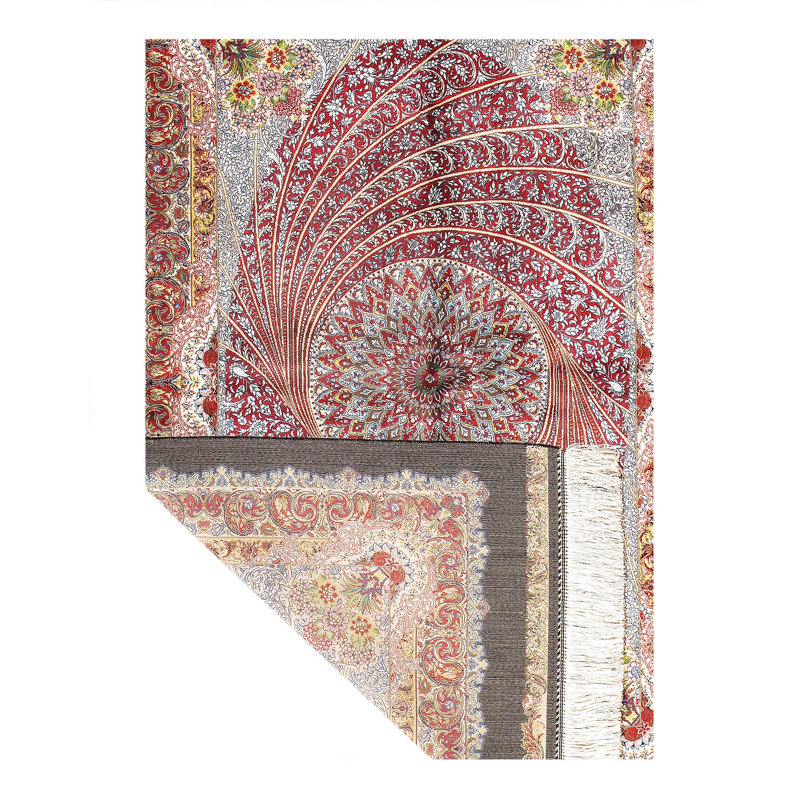 Persian Qum Design Rug 2'7"X 3'9'