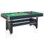 Table de billard 6 pi avec plateau de tennis de table, tables combinées multi-jeux pour les salles de jeux en famille-97820882