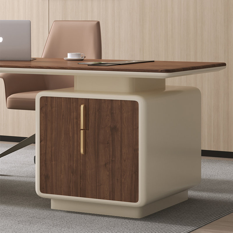 Bureau en bois massif de qualité supérieure, H 29,53 po x l 78,74 po x P 27,56 po