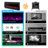 Rosalinde Wifi Enable Recessed Electric Fireplace-1354762868