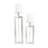 Aluminum Metal Pillar Geometric Decorative Candle Holder Set-60227369-60227370
