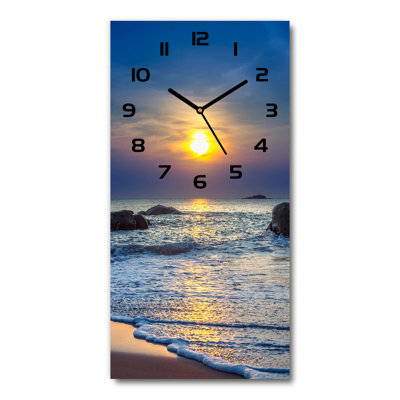 Jaanna Glass Wall Clock