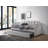 Peridot Dove Gray Velvet Daybed W/Trundle