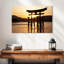Coucher de soleil Ravi Miyajima Torii-107681063