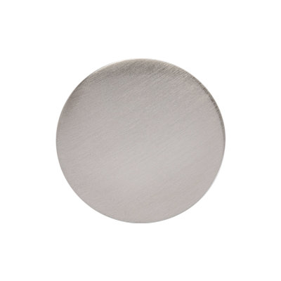 Utopia Alley Emme Cabinet Ring Pull Knob - Decorative Cabinet Drop Pull Knobs For Cabinets And Drawers - Vintage Cabinet Hardware With Hand Finished Brushed Nickel - Metal Drawer Pull Knobs 1.14" (Set Of 5)
