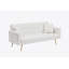 Canapé-lit rembourré de style moderne 71,65 po-366933835