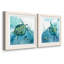 «Delray Sea Turtle I», ensemble de 2 peintures-997744210-997744211