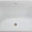 Baignoire autoportante 48 "avec drain interne Streamline-102285105