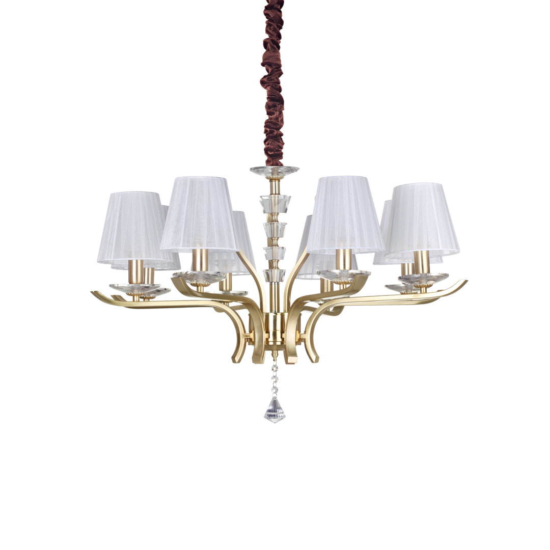 8-Light Unique / Statement Chandelier