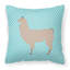 Coussin décoratif extérieur carré llama check-48710426-23813397